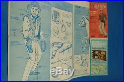 Vintage Action Figure BONANZA HOSS The Movable Man Palitoy 1966 Complete Toy