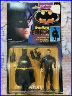 Vintage Action Figure Bundle 1989 Batman 1990 Bruce Wayne 1991 Venom Squirts