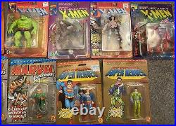 Vintage Action Figure Lot Mixed Marvel X-men Toy biz