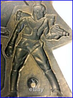 Vintage Antique Buck Rogers Lead Soldier Toy Mold 25th Century Space Gun Figures
