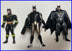 Vintage BATMAN Toy Lot Marvel And Other Assorted Figures 90s AS IS SEE PHOTOS