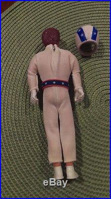 Vintage BRAND NEW Evel Knievel Action Figure Toy with Helmet