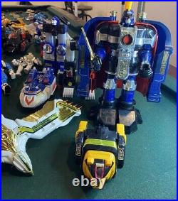 Vintage Bandai Power Rangers Transformers Voltron Action Figure Toys HUGE LOT