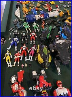 Vintage Bandai Power Rangers Transformers Voltron Action Figure Toys HUGE LOT