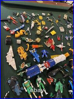 Vintage Bandai Power Rangers Transformers Voltron Action Figure Toys HUGE LOT