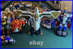 Vintage Bandai Power Rangers Transformers Voltron Action Figure Toys HUGE LOT