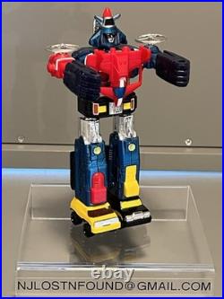 Vintage Bandai Voltron Dairusser Cb-73 6 Metal Diecast Toy Robot Japan Clean