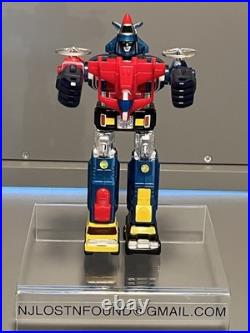 Vintage Bandai Voltron Dairusser Cb-73 6 Metal Diecast Toy Robot Japan Clean