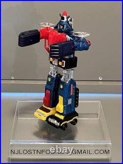 Vintage Bandai Voltron Dairusser Cb-73 6 Metal Diecast Toy Robot Japan Clean