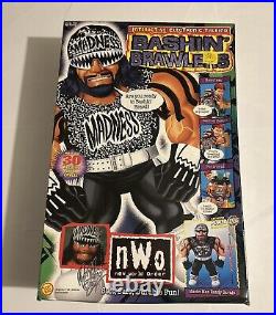 Vintage Bashin' Brawlers 1998 Macho Man Randy Savage Toy Biz ORIGINAL BOX ONLY