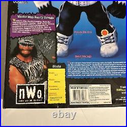 Vintage Bashin' Brawlers 1998 Macho Man Randy Savage Toy Biz ORIGINAL BOX ONLY