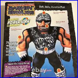 Vintage Bashin' Brawlers 1998 Macho Man Randy Savage Toy Biz ORIGINAL BOX ONLY