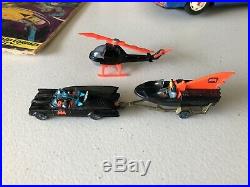 Vintage Batman Toy Lot Aoshin Batmobile Ideal Figure Set Husky Set + More