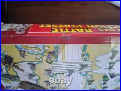 Vintage Battle Action Playset With Playmat