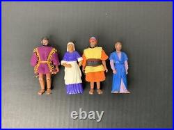 Vintage Bible Greats 3.75 Rainfall Action Figure Disciples Toy Lot 7 Figures