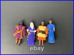 Vintage Bible Greats 3.75 Rainfall Action Figure Disciples Toy Lot 7 Figures