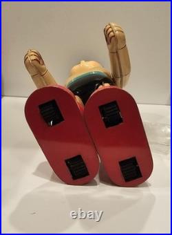 Vintage Billiken Japan Mighty Atom Robot Tin Toy Astro Boy Wind-up