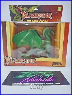 Vintage Blackstar Warlock Green Dragon Galoob Original Box + Cardboard Insert