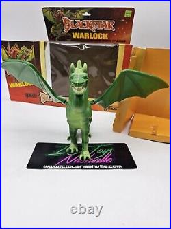 Vintage Blackstar Warlock Green Dragon Galoob Original Box + Cardboard Insert