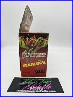 Vintage Blackstar Warlock Green Dragon Galoob Original Box + Cardboard Insert