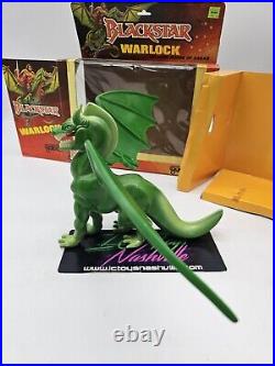 Vintage Blackstar Warlock Green Dragon Galoob Original Box + Cardboard Insert