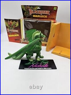 Vintage Blackstar Warlock Green Dragon Galoob Original Box + Cardboard Insert