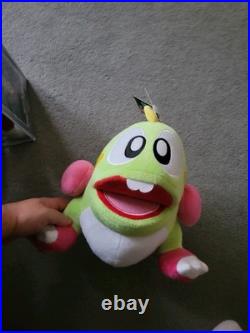 Vintage Bubble Bobble NES Plush Toy Taito Brand New With Tags VERY RARE
