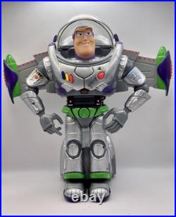 Vintage Buzz Lightyear Action Figures Lot of 3 2 Working! 1 Alarm Not Working