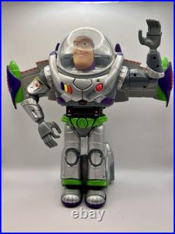 Vintage Buzz Lightyear Action Figures Lot of 3 2 Working! 1 Alarm Not Working