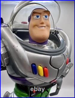 Vintage Buzz Lightyear Action Figures Lot of 3 2 Working! 1 Alarm Not Working