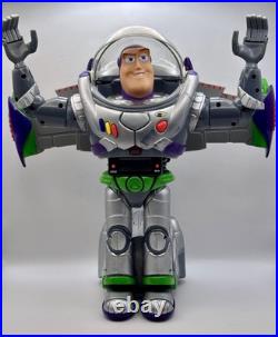 Vintage Buzz Lightyear Action Figures Lot of 3 2 Working! 1 Alarm Not Working