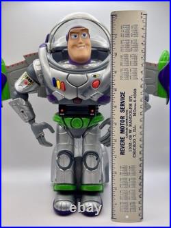 Vintage Buzz Lightyear Action Figures Lot of 3 2 Working! 1 Alarm Not Working