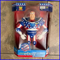 Vintage Buzz Lightyear action figure Stars and Stripes variant New In Box