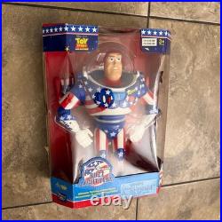 Vintage Buzz Lightyear action figure Stars and Stripes variant New In Box