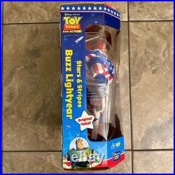 Vintage Buzz Lightyear action figure Stars and Stripes variant New In Box