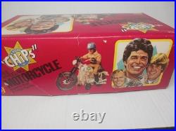 Vintage CHiPs Free Wheeling Motorcycle Ideal Toys Mego And Ponch Figure 1980