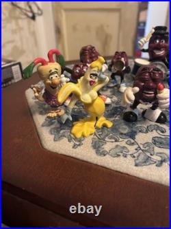 Vintage California Rasins Lot Of 10 Rare Bannana Broccoli & Rudy Bagaman