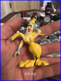 Vintage California Rasins Lot Of 10 Rare Bannana Broccoli & Rudy Bagaman