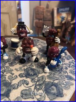 Vintage California Rasins Lot Of 10 Rare Bannana Broccoli & Rudy Bagaman