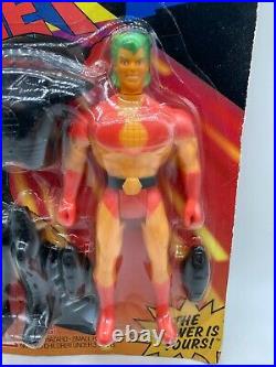 Vintage Captain Planet Anti Radiation Armor Action Figure Toy MOC 1994 Tiger