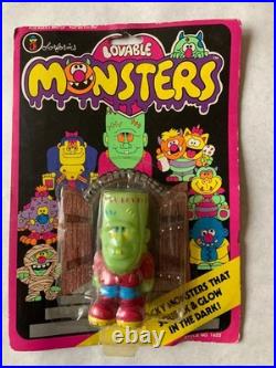 Vintage Colorfoms Monsters Frankenstein Figure Carded In original package