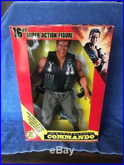 Vintage Commando, Arnold Schwarzenegger Action Figure Diamond Toy Makers 1986