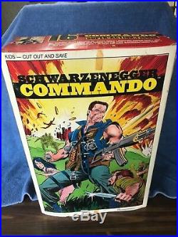 Vintage Commando, Arnold Schwarzenegger Action Figure Diamond Toy Makers 1986