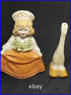 Vintage Dancers Figurines Plastic Handmade Russian Collectible Toy Rare Old 20th