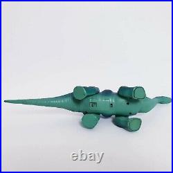 Vintage Dino Riders Diplodocus + Figures + Parts Tyco 1987 Toy Good Condition