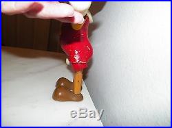 Vintage Disney Ideal Wooden Jointed Pinocchio Figure Doll 11
