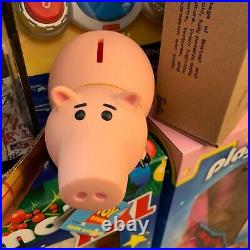 Vintage Disney Pixar Toy Story Hamm Saving Bank Thinkway Toys Original 1995 NWT