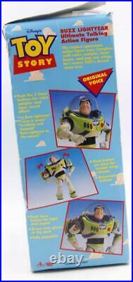 Vintage Disney Toy Story Buzz Lightyear Ultimate Talking Action Figure 1995 NEW