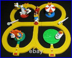 Vintage Disneyland Playmates Train Track Playset 36 Piece Figure 1986 Disney Toy