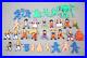 Vintage Dragon Ball Z Action Figure Lot toy Mini Figures Green Blue Flesh RARE